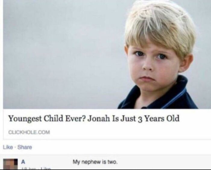 I Think This Was On The Onion. Hilarious