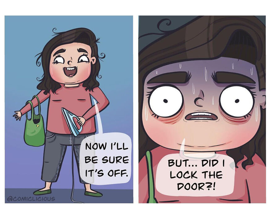 Artist's Witty Comics About Random Thoughts And Experiences