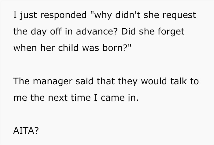 Coworker Bombards Guy With Text Messages Calling Him A &ldquo;Childless Man Child&rdquo; After He Refused To Cover Her Shift That Fell On Her Son&rsquo;s 1st Birthday