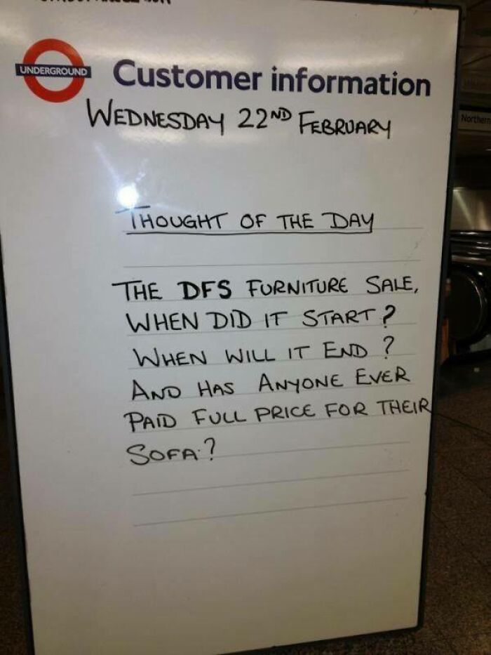 Overheard On The Underground