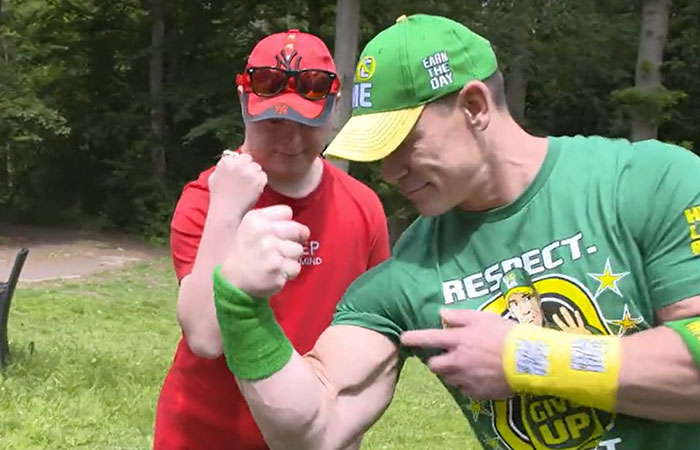 Mother Promised Her Nonverbal Son A Meeting With John Cena If They Left Ukraine, Now John Has Made Her Promise Come True Mother Promised Her Nonverbal Son A Meeting With John Cena If They Left Ukraine, Now John Has Made Her Promise Come True
