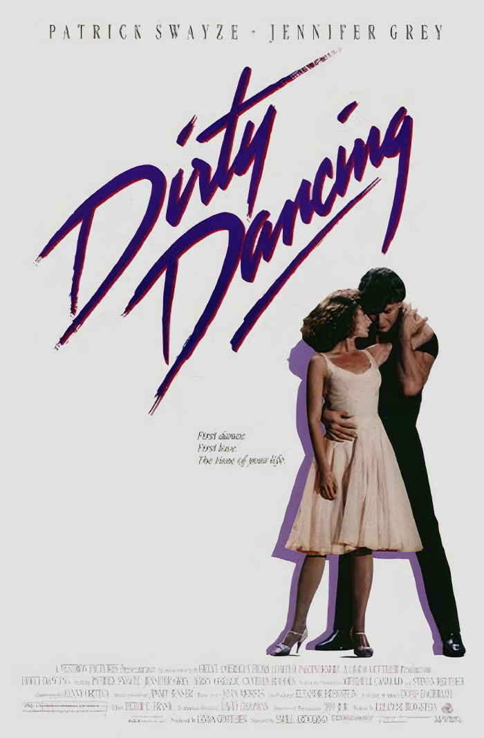 Movie poster for "Dirty Dancing"