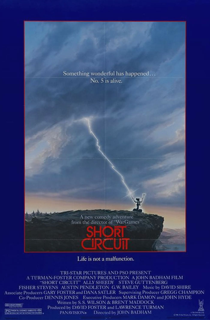 Movie poster for "Short Circuit"