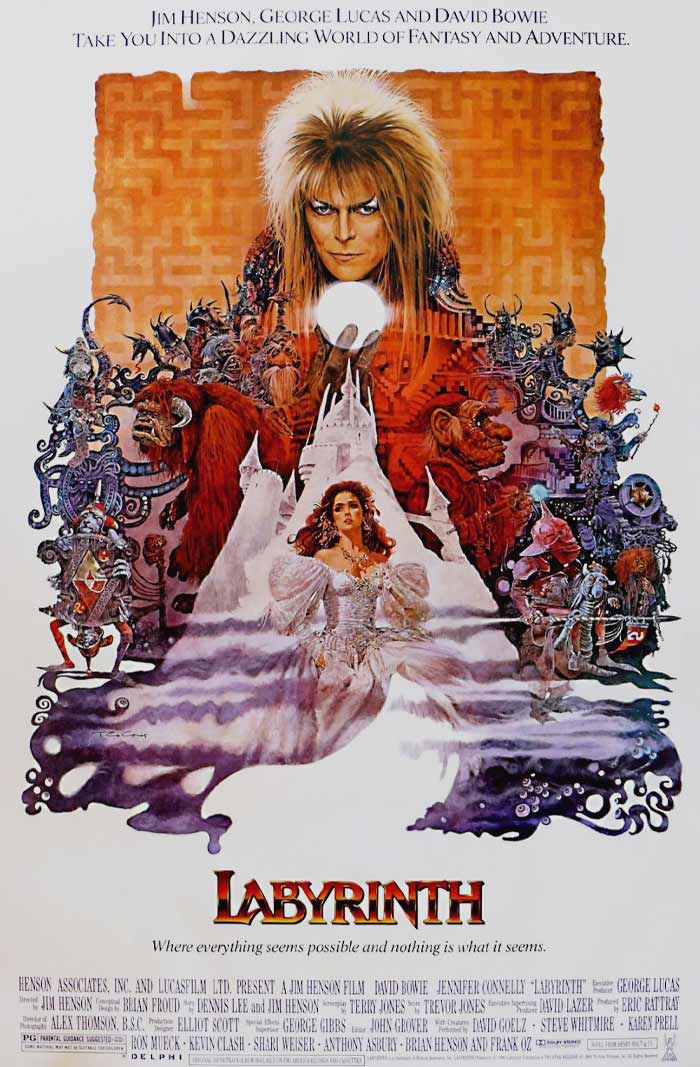 Movie poster for "Labyrinth"