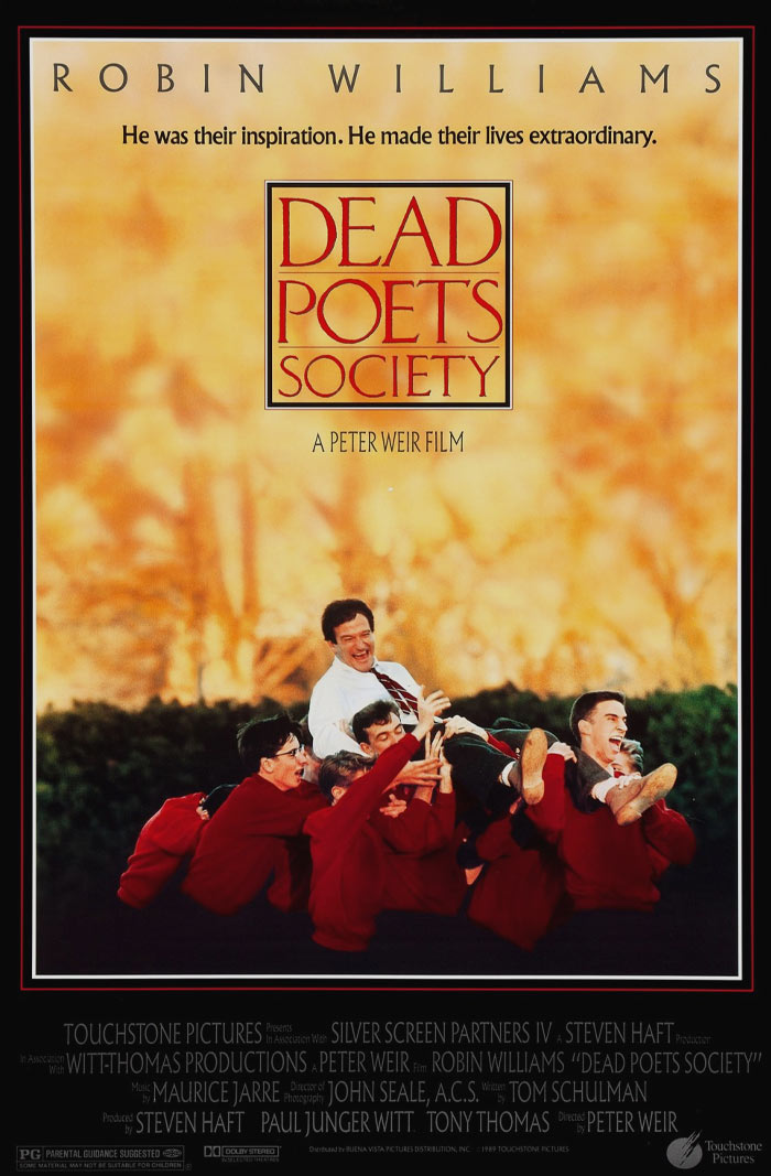 Movie poster "Dead Poets Society"