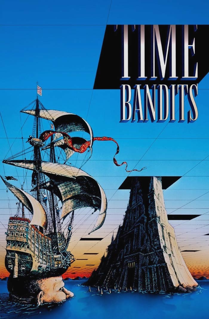 Movie poster for "Time Bandits"