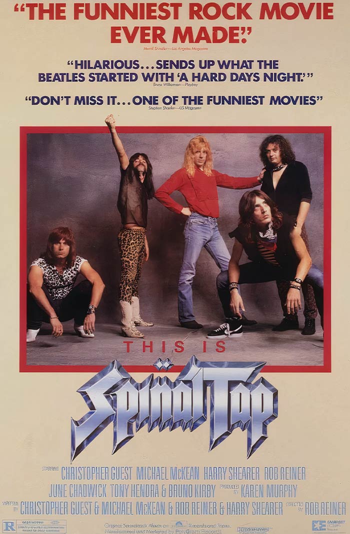 Movie poster for "This Is Spinal Tap"