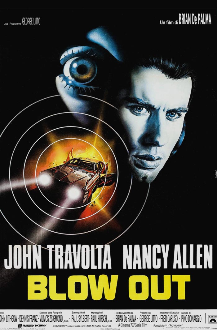 Movie poster for "Blow Out"