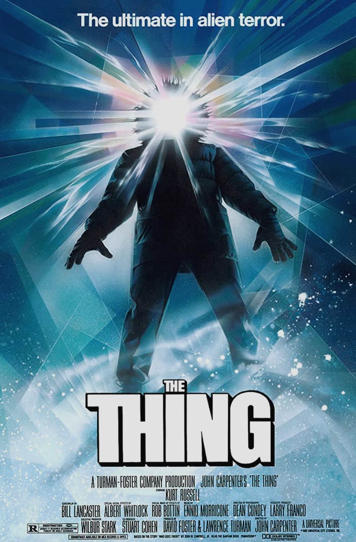 Movie poster for "The Thing"