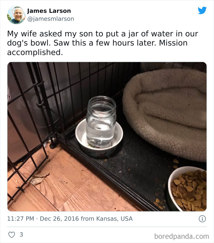 He Did What They Asked