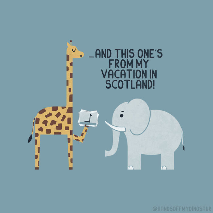 I Drew Animals In Funny Everyday Situations