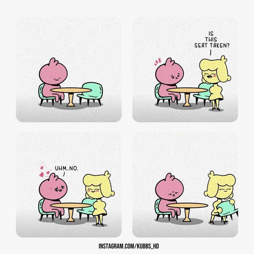 Artist Makes Relatable And Funny Comics That Speak For Mental Health(53 Comics)