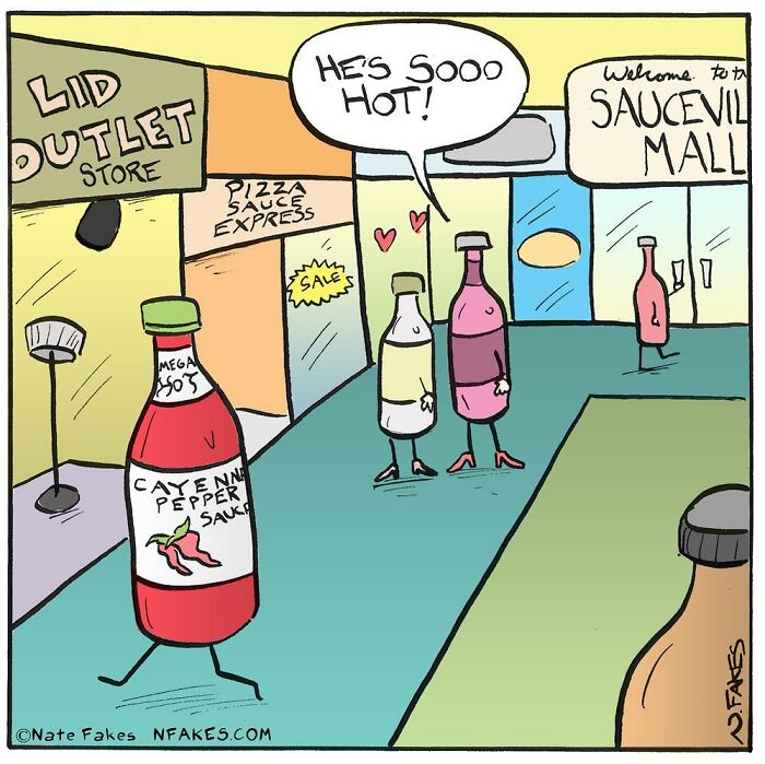 90 New Funny One-Panel Comics By Nate Fakes With A Sudden Twist