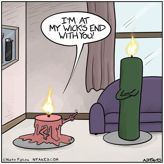 90 New Funny One-Panel Comics By Nate Fakes With A Sudden Twist