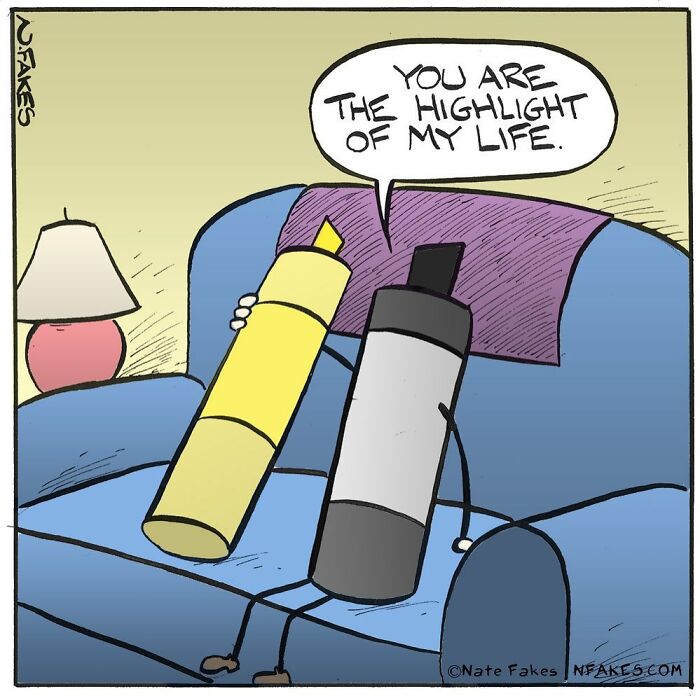 90 New Funny One-Panel Comics By Nate Fakes With A Sudden Twist