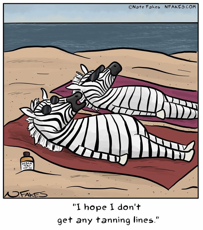 90 New Funny One-Panel Comics By Nate Fakes With A Sudden Twist