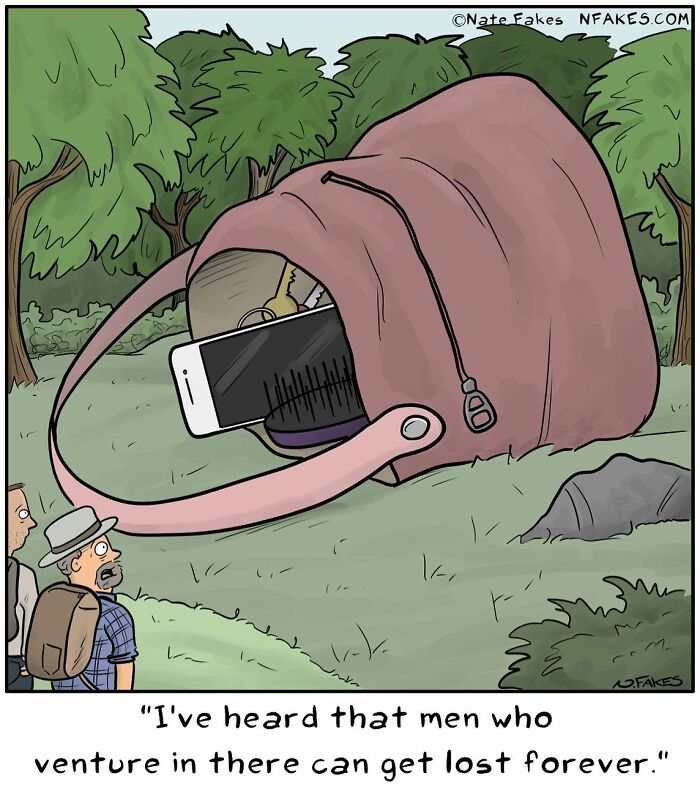 90 New Funny One-Panel Comics By Nate Fakes With A Sudden Twist