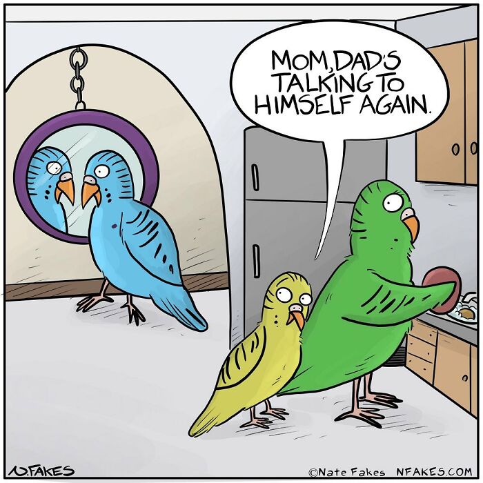 90 New Funny One-Panel Comics By Nate Fakes With A Sudden Twist