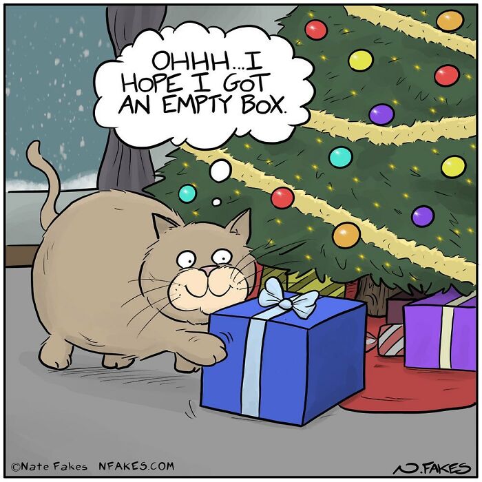 90 New Funny One-Panel Comics By Nate Fakes With A Sudden Twist