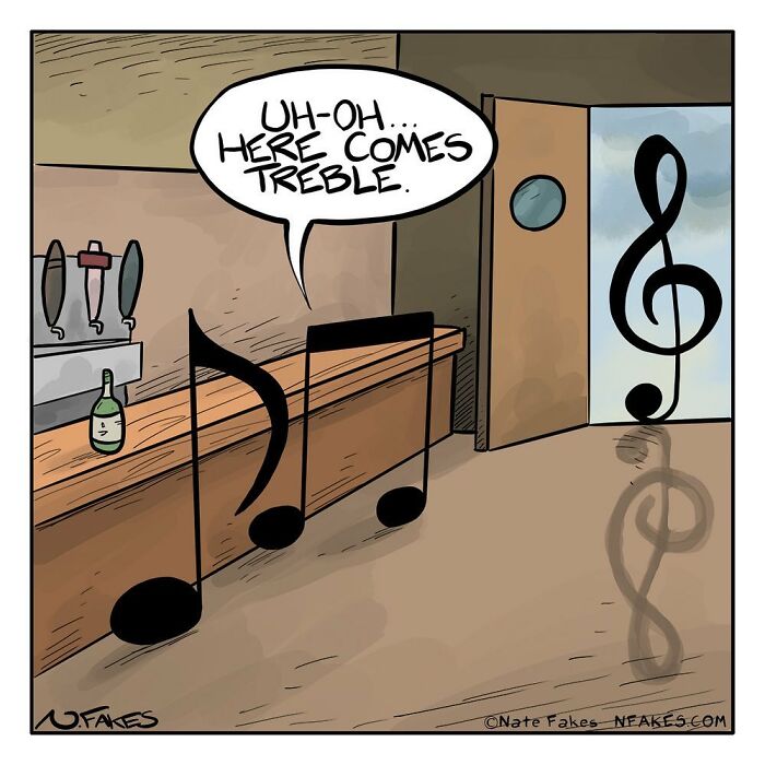 90 New Funny One-Panel Comics By Nate Fakes With A Sudden Twist