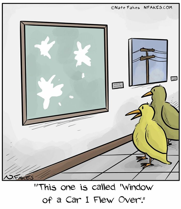 90 New Funny One-Panel Comics By Nate Fakes With A Sudden Twist