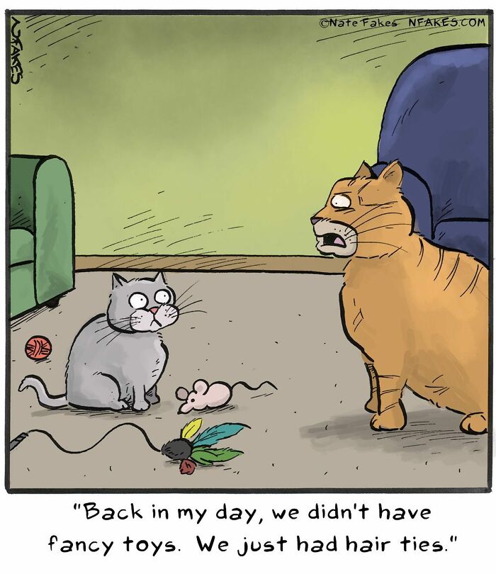 90 New Funny One-Panel Comics By Nate Fakes With A Sudden Twist