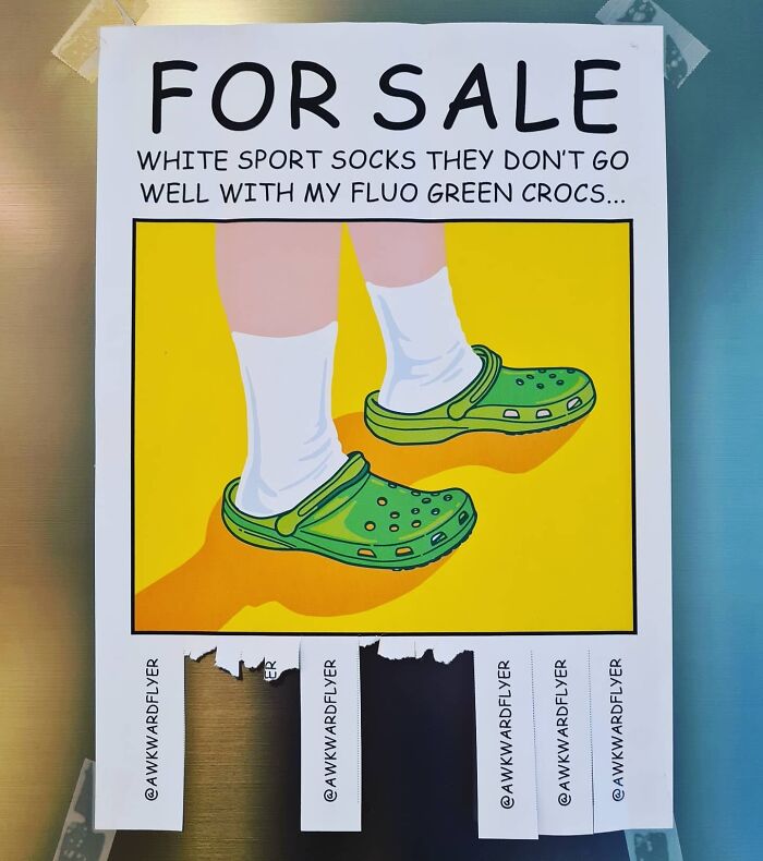 I Create Super Awkward Flyers And Paste Them In The Streets (40 Images)