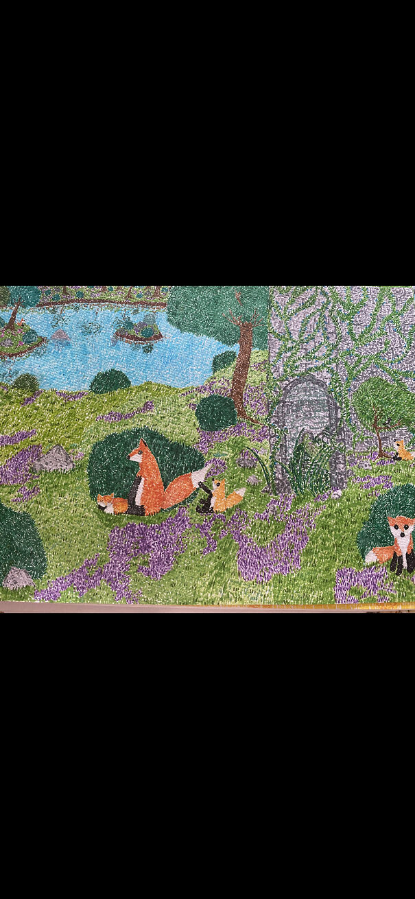 My Dotted Family Of Fox’s….🦊
