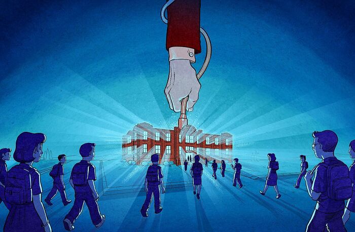 Artist Illustrated 16 Interesting And Thoughtful Illustrations Showing The Other Side Of The World