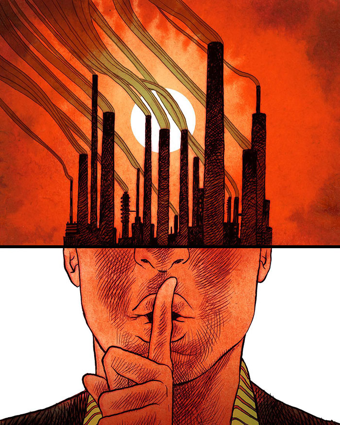 Artist Illustrated 16 Interesting And Thoughtful Illustrations Showing The Other Side Of The World