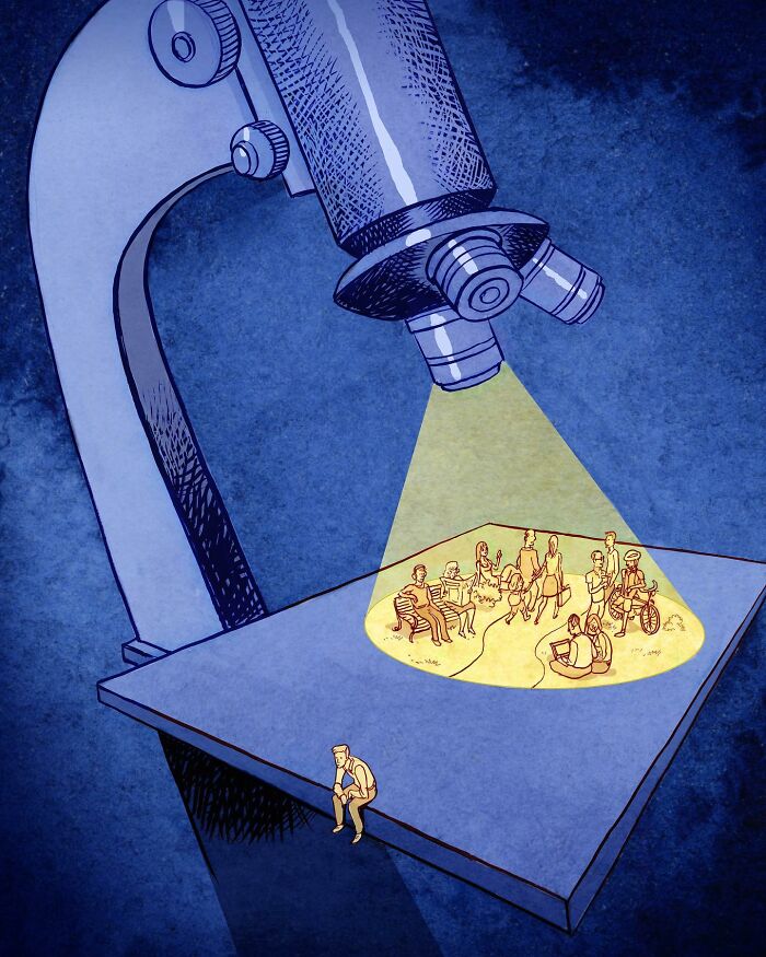 Artist Illustrated 16 Interesting And Thoughtful Illustrations Showing The Other Side Of The World