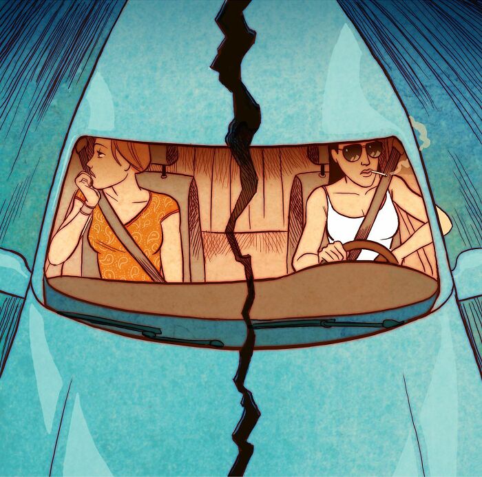 Artist Illustrated 16 Interesting And Thoughtful Illustrations Showing The Other Side Of The World