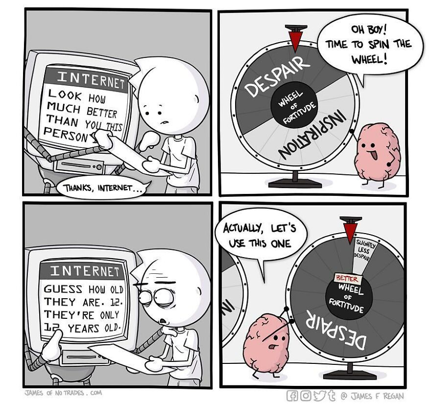 Artist Continues To Create Comics About How To Fight Depression With Humor