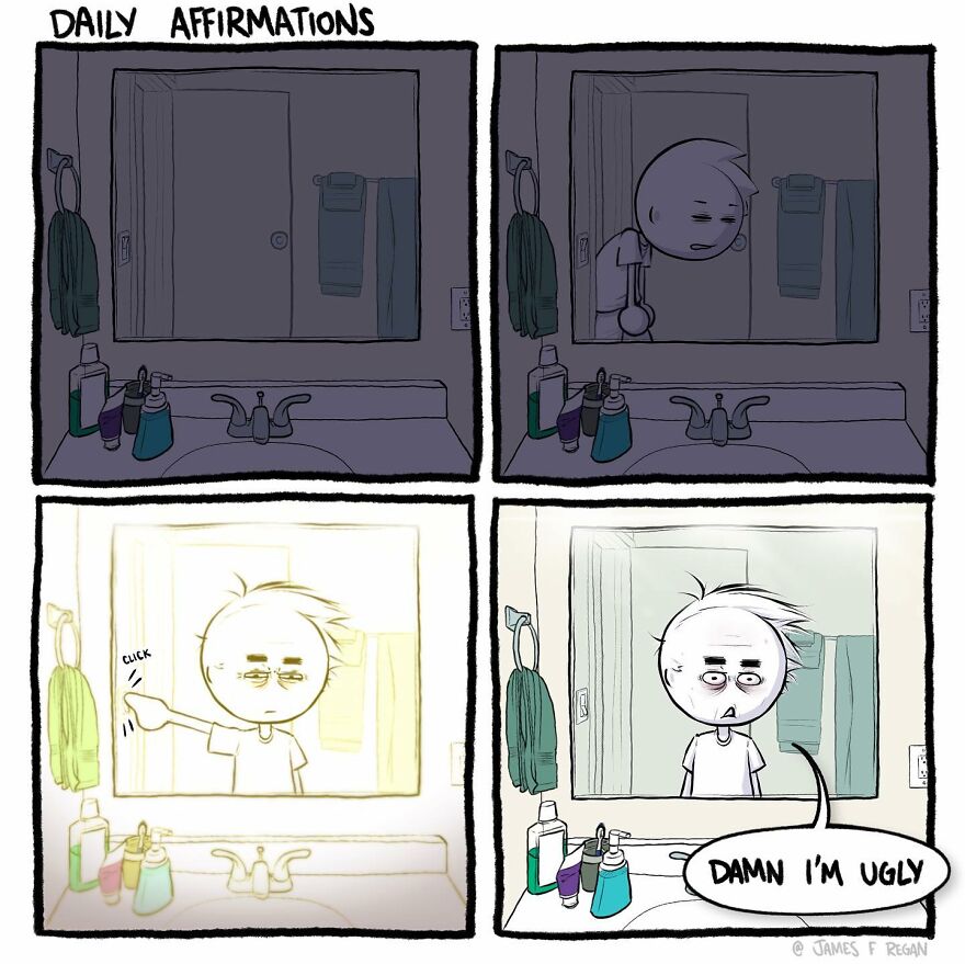 Artist Continues To Create Comics About How To Fight Depression With Humor