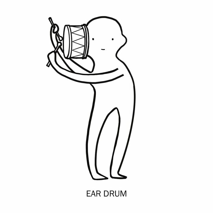 Artist Makes Fun Fusions Of Drawings Forming A Single Word