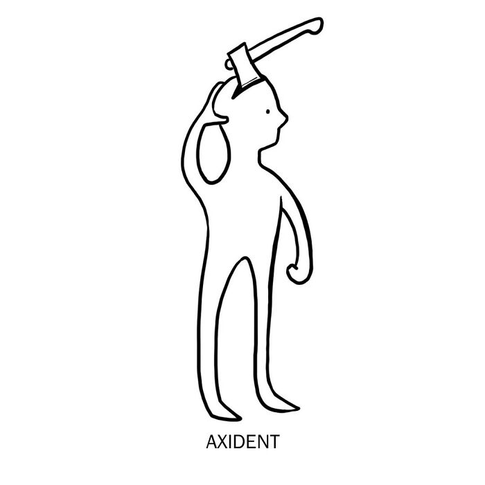 Artist Makes Fun Fusions Of Drawings Forming A Single Word