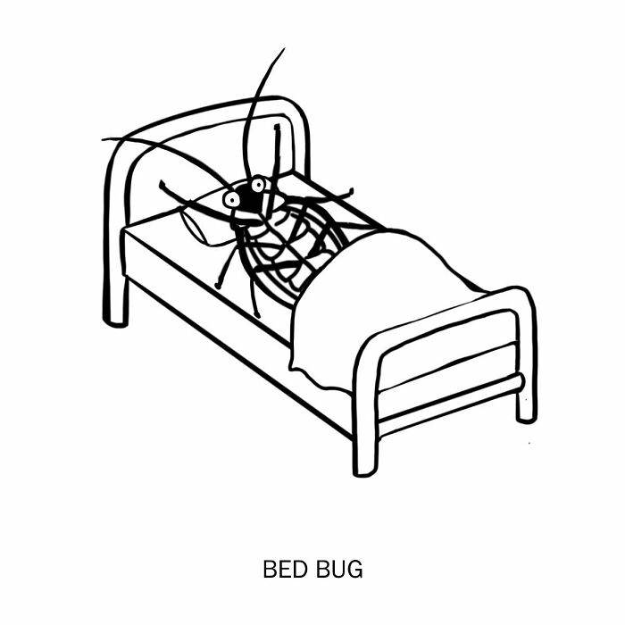 Artist Makes Fun Fusions Of Drawings Forming A Single Word