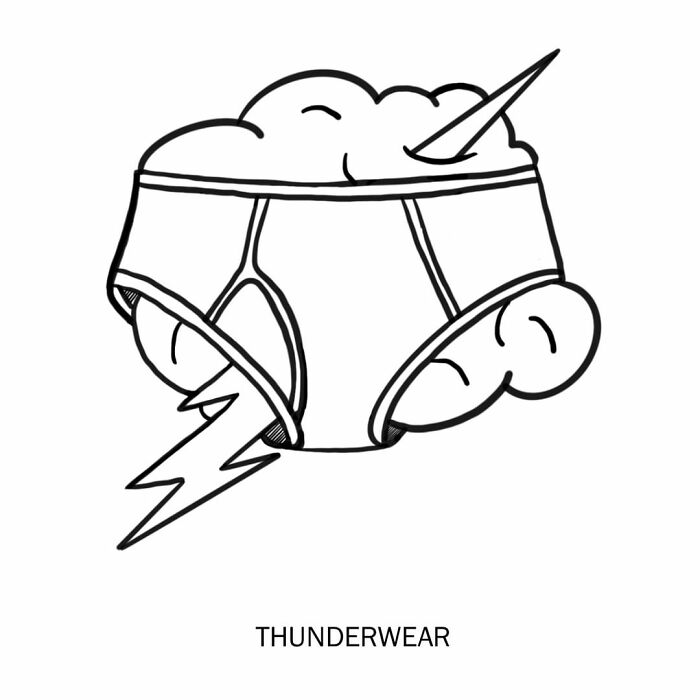 Artist Makes Fun Fusions Of Drawings Forming A Single Word