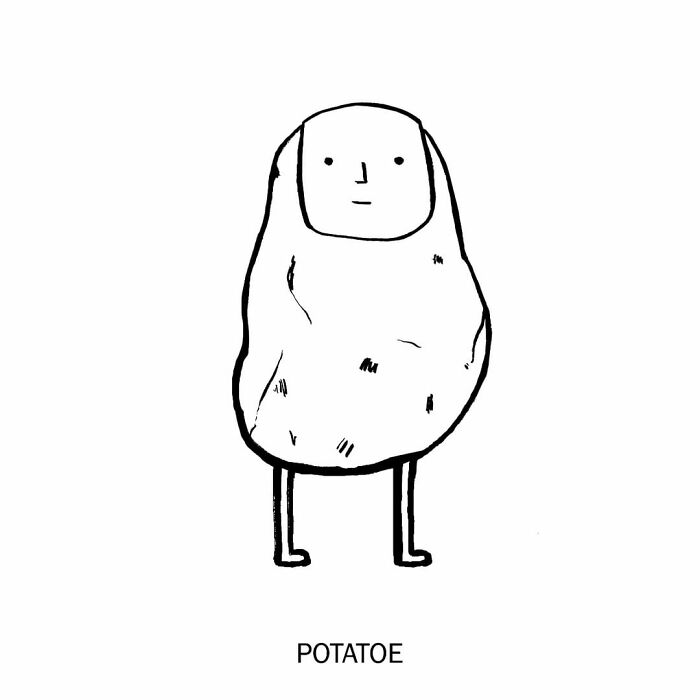 Artist Makes Fun Fusions Of Drawings Forming A Single Word