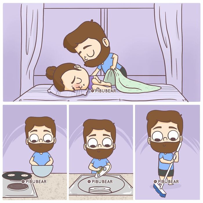 Artist Makes Illustrations Of How Life As A Couple Can Be Passionate And Also Very Fun