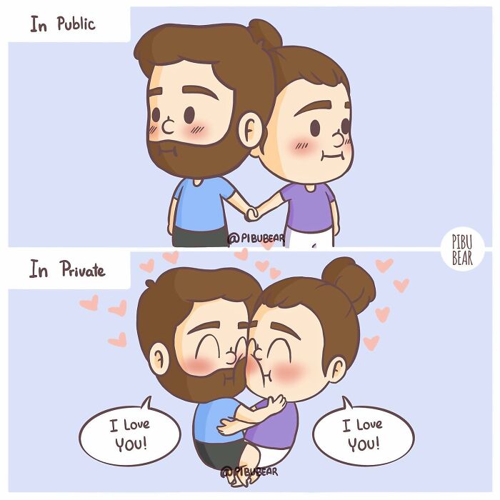 Artist Makes Illustrations Of How Life As A Couple Can Be Passionate And Also Very Fun