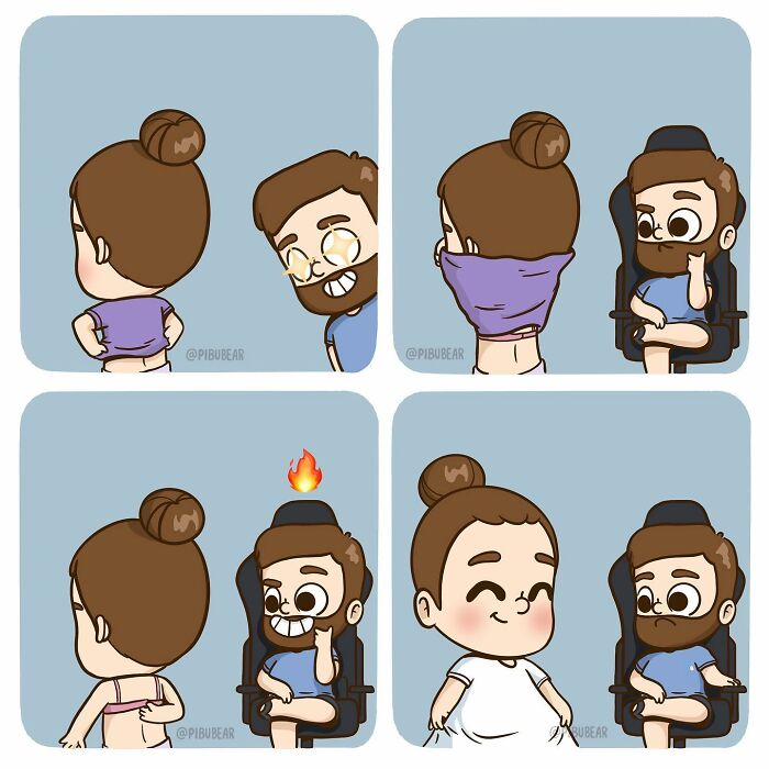 Artist Makes Illustrations Of How Life As A Couple Can Be Passionate And Also Very Fun