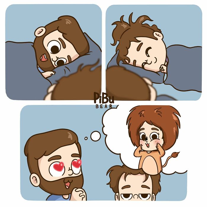 Artist Makes Illustrations Of How Life As A Couple Can Be Passionate And Also Very Fun