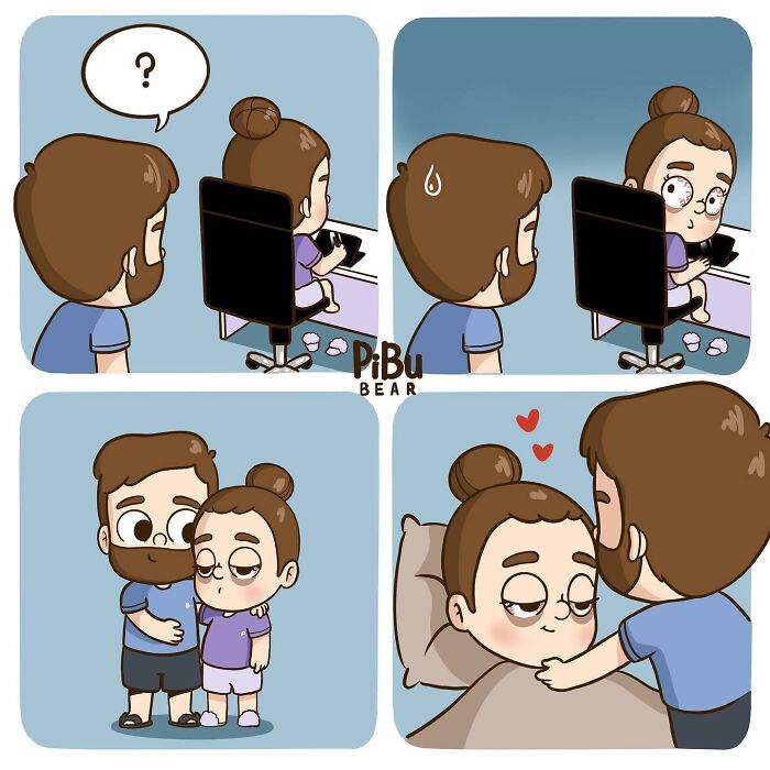 Artist Makes Illustrations Of How Life As A Couple Can Be Passionate And Also Very Fun