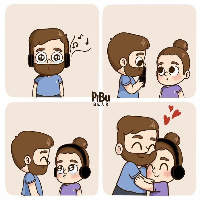 Artist Makes Illustrations Of How Life As A Couple Can Be Passionate And Also Very Fun