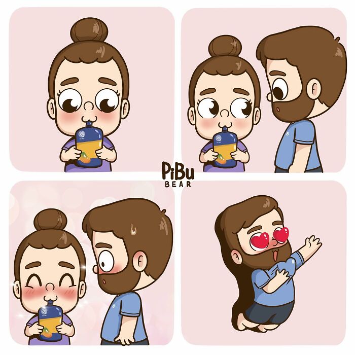 Artist Makes Illustrations Of How Life As A Couple Can Be Passionate And Also Very Fun