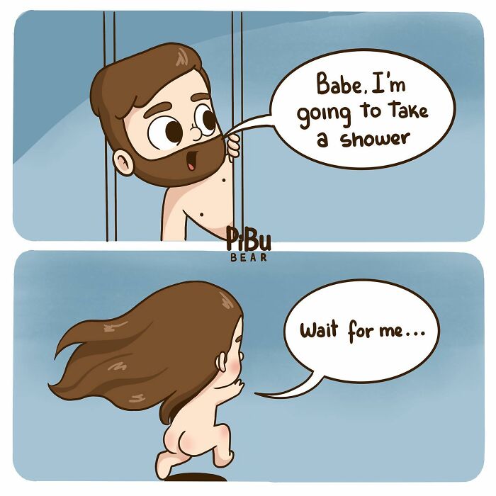 Artist Makes Illustrations Of How Life As A Couple Can Be Passionate And Also Very Fun