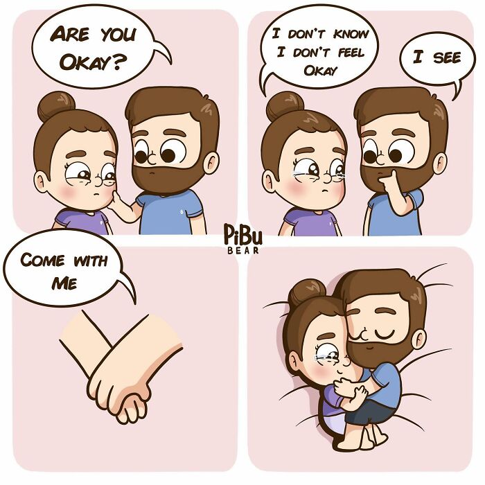 Artist Makes Illustrations Of How Life As A Couple Can Be Passionate And Also Very Fun