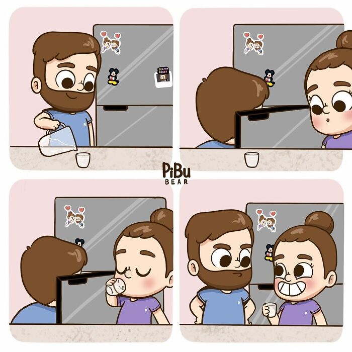 Artist Makes Illustrations Of How Life As A Couple Can Be Passionate And Also Very Fun