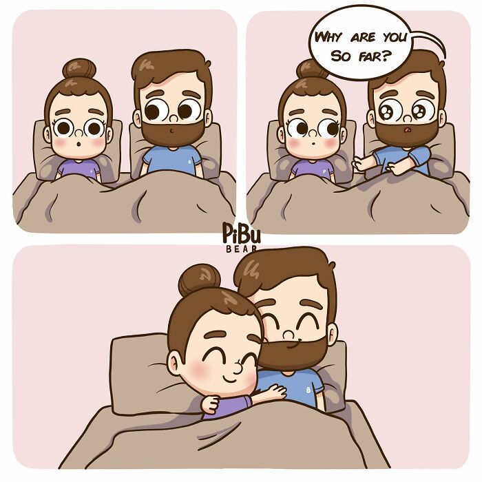 Artist Makes Illustrations Of How Life As A Couple Can Be Passionate And Also Very Fun